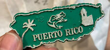 Vintage Fridge Magnet 50 States Travel Puerto Rico US USA America picture