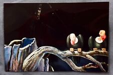DISNEYLAND TOKYO Vintage 1990 PHOTO SCARY DEATH VULTURES  in SNOW WHITE Ride picture