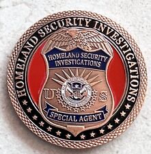 DOHS Security Investigations Special Agent Badge Challenge Coin. Fast Shipping picture