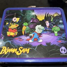 Rare PAJAMA SAM Metal Lunchbox Humongous Entertainment Used Great Condition picture