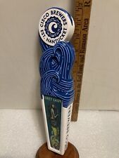 CISCO BREWING GREY LADY ALE BIG BLUE WAVES draft beer tap handle. MASSACHUSETTS picture