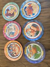 Vintage McDonalds 1997 Disney Hercules Collectors Plates Complete Set of 6 NEW picture