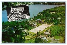 c1960s Airview Showing The Lake Placid Club Lake Placid New York NY Postcard picture