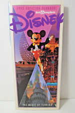 1993 Walt Disney World Vacation Planner - The Magic of Florida - 16 Page Foldout picture