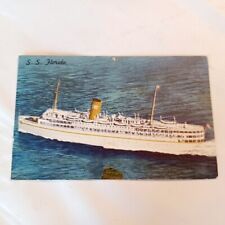 Postcard: S.S. Florida Cruise Ship - 1962 picture