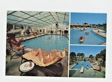Vintage Postcard  SOUTH OF THE BORDER S.C. 3 POOLS SUMMER  WINTER  UNPOSTED picture