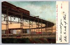 eStampsNet - Elevated Railroad at 110th Street NY New York 1936 Postcard  picture