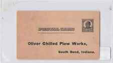 Oliver Chilled Plow Works, South Bend, Indiana Postal Card ca. 1901-1916 picture