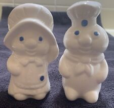 Pillsbury Doughboy Poppie Salt & Pepper Set Ceramic Shakers 4
