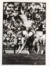 1970s Kansas City Chiefs Receiver #89 Raiders Defense NFL Vintage Press Photo picture