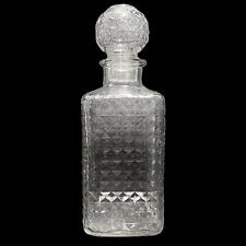 Vintage 1940s Black Diamond CA Port Wine Decanter Bottle Gimbel Brothers N.Y. picture