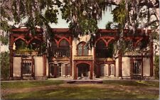 Hand Colored PC Afton Villa Ante-Bellum Home St. Francisville Louisiana~137523 picture