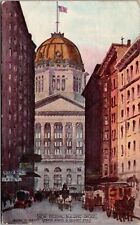 Postcard IL A/S M W Slater Federal Building as Seen From State Street Chicago IL picture
