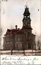 1906. COURT HOUSE. JEFFERSON, WISCONSIN. POSTCARD v6 picture