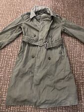 US Military Overcoat Mens Size Short Small Green OG 107 1953 Regular Small picture