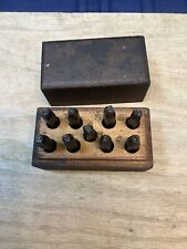 Antique Number Punch Set picture