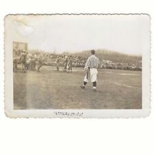 Moorestown Varsity Football Game 1940s Sports Vintage Vernacular Snapshot Photo picture