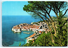 Dubrovnik Croatia 1980s Vintage 4x6 Postcard E84 picture