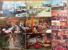 Restaurant Interior EIGHTEEN (18) DIFFERENT 1950s-70s Chrome Postcards picture