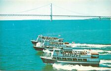 c1950s Shepler's Mackinac Island Ferry Boats, Mackinac City, Michigan Postcard picture