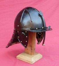 Medieval Lobster-Tail Pot Helmet English Civil War Era Helmet Best For Gift item picture