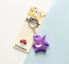 Pokemon Keychain Pendant | Smiling Gengar |Purple  picture