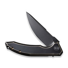 WE Knife Quixotic Frame Lock 21016-2 Knife 20CV Stainless Steel Black Titanium picture