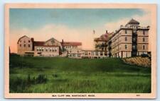 NANTUCKET, MA Massachusetts ~ Roadside SEA CLIFF INN c1930s  Postcard picture