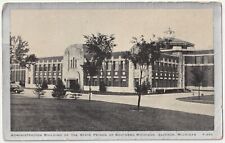 c1940s-50s Michigan State Prison Administration Building Jackson MI VTG Postcard picture