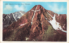 Mount of the Holy Cross CO Colorado, Scenic View, Vintage Postcard picture