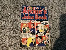 Archie's Joke Book #17 Golden age 1955 Jughead Betty cover teen humor Comic picture