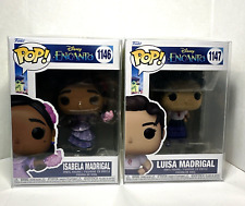 Isabela Madrigal #1146 and Luisa Madrigal #1147 Funko Pop Lot w/ Box Protectors picture