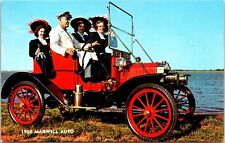 Postcard 1908 Maxwell Automobile Passengers Costume Transportation B141 picture