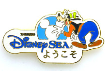 2001 TOKYO DISNEY SEA Trading Pin - GOOFY Welcome to Disney Sea picture