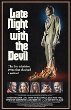 LATE NIGHT WITH THE DEVIL Framed Movie Poster (2024) - 11x17 13x19 - NEW USA picture