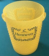 Vintage Hennessy Ice & Beverage Container Color Yellow Still In Great Condition picture