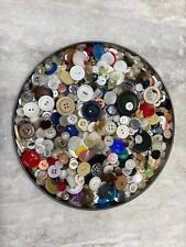 1 Pound of Buttons - Vintage -All sizes and Colors picture