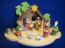 Kathe Wohlfahrt Germany Holy Family Wood Christmas Nativity Scene picture