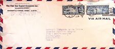 The Fisk Tire Export Co Chicopee Falls Mass Envelope Vintage 1933 picture