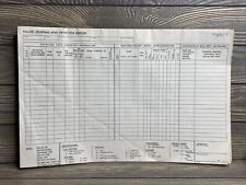 Vintage B&O C&O Form CF-332 Failed Journal And Detector Reports Notepad picture