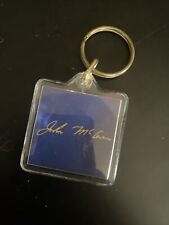 John McCain Signed Keychain - Souvenir from Senate Office 1990s picture