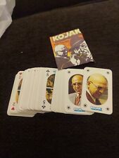 1975 Monty  KOJAK Complete set  56 Mini Playing Cards Plus Bonus Wrapper picture