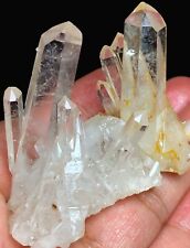 59g 2PCS Raw Natural Beautiful White QUARTZ Crystal Cluster Specimen  i168 picture