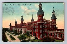Tampa FL-Florida, Tampa Bay Hotel & Grounds, Vintage c1914 Souvenir Postcard picture