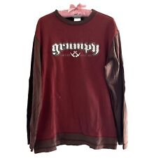 Disney Resort Embroidered Long Sleeve Grumpy T Shirt Size Large  picture