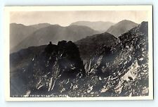 RPPC View From Scawfell Pikes Scafell England's Highest Mountain Postcard D3 picture