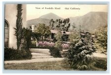 C.1910 Hand Colored Foothills Hotel Ojai, CA Postcard F63 picture