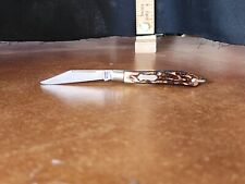 Vintage Shrade + USA Uncle Henry 12UH Roadie Single Blade Folding Pocket Knife picture