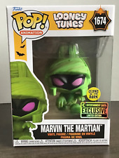 Funko Pop Looney Tunes Halloween Marvin the Martian GITD #1674 EE Exclusive picture