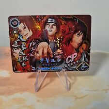 Naruto Shippuden CARD TCG - Itachi & Sasuke - Very Rare HOLO MINT FOIL - Series 1 picture